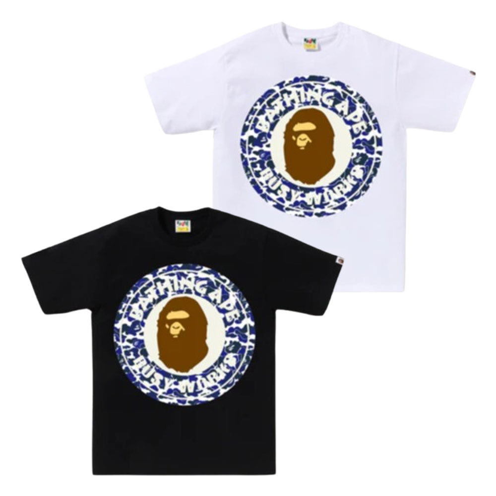 베이프 온라인 한정 베이프 닷컴 빅 비지 워크스 베이펙스 반팔티 2컬러 1L25110010