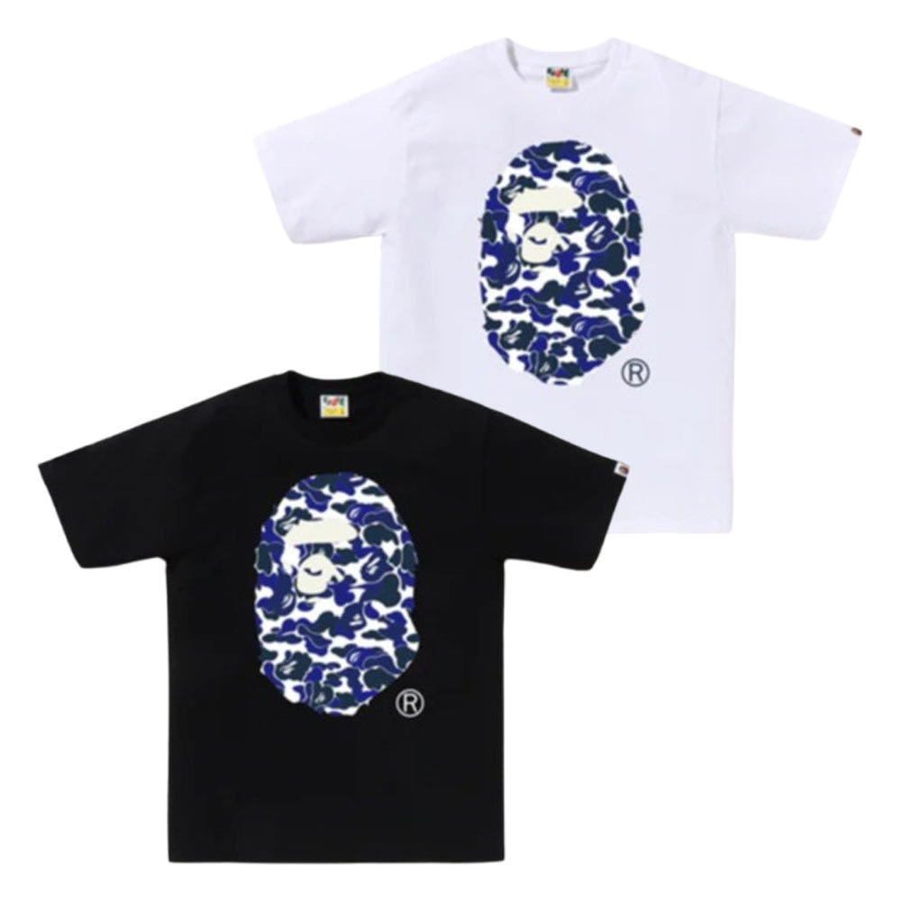 베이프 온라인 한정 베이프 닷컴 빅 에이프 헤드 베이펙스 반팔티 2컬러 1L25110008