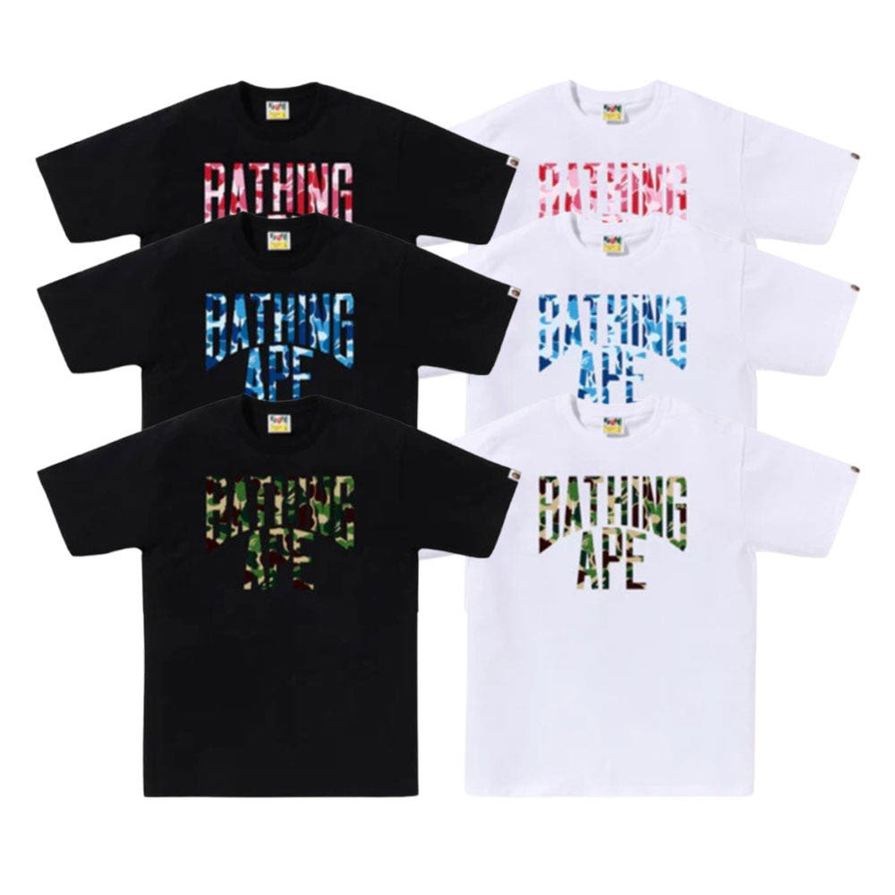 베이프 ABC 카모 NYC 로고 반팔티 6컬러 1L30110011