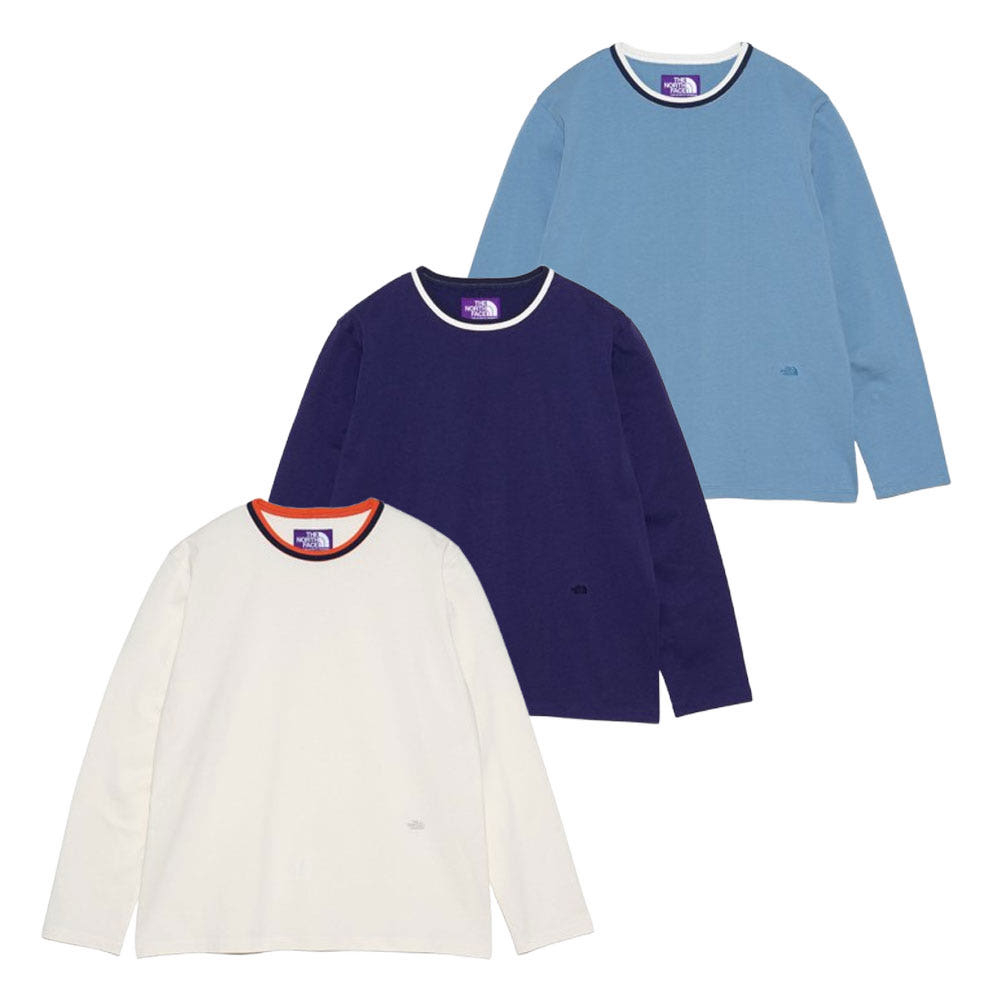 노스페이스 퍼플라벨 코튼 저지 필드 긴소매 티셔츠 3컬러 N25SH017