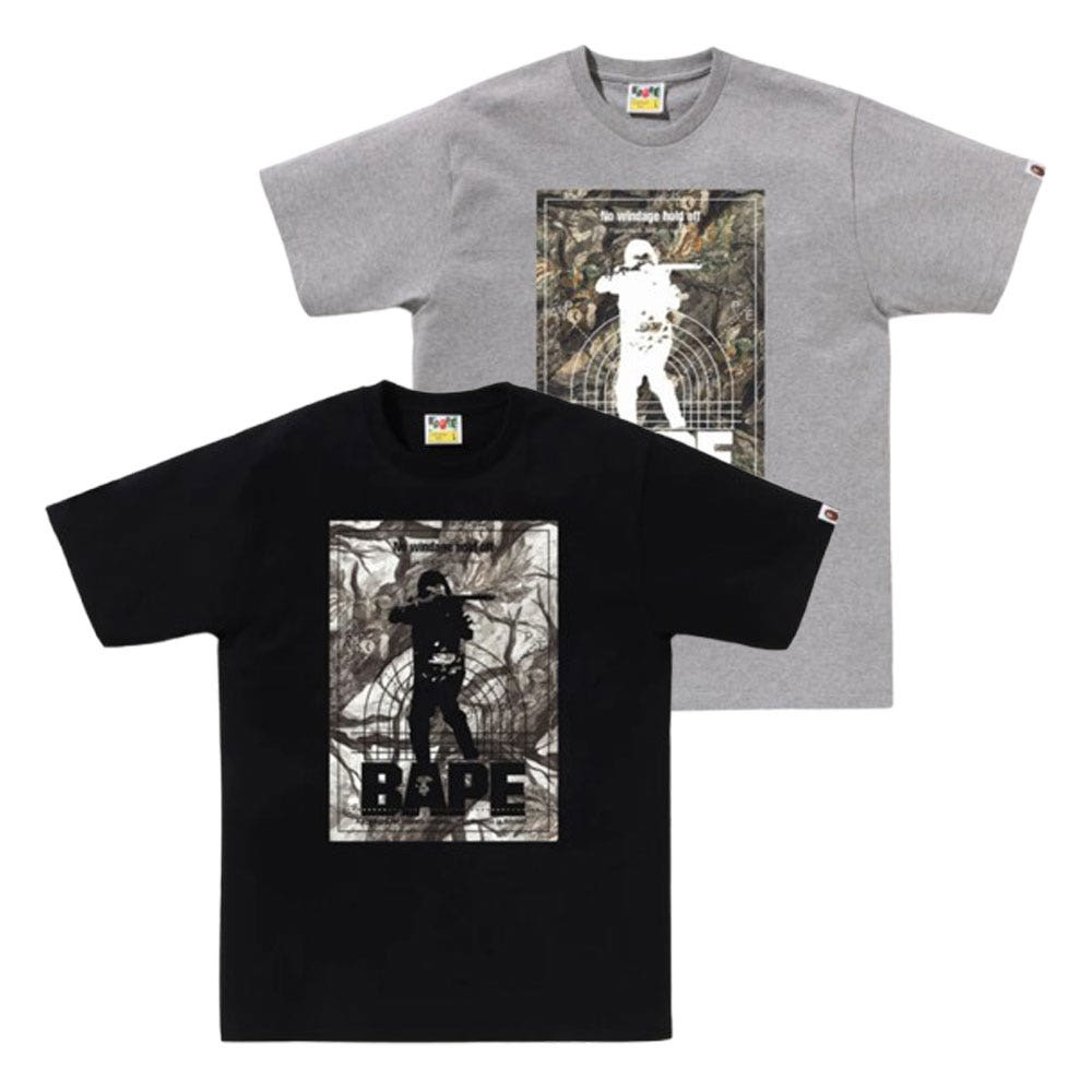 베이프 트리 엣지 카모 헌팅 티셔츠 2컬러 1L80110033