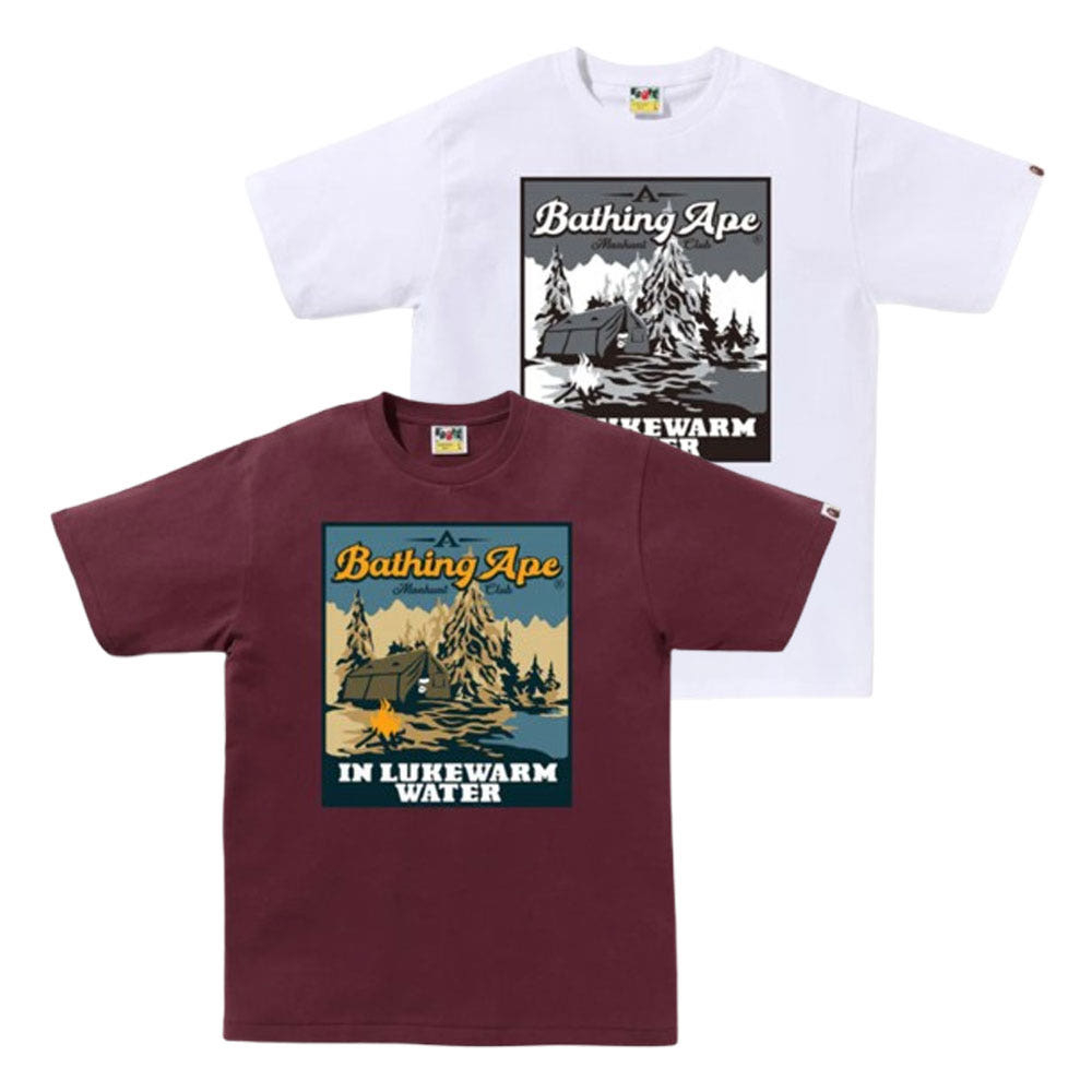 베이프 베이스 캠프 티셔츠 2컬러 1L80110052