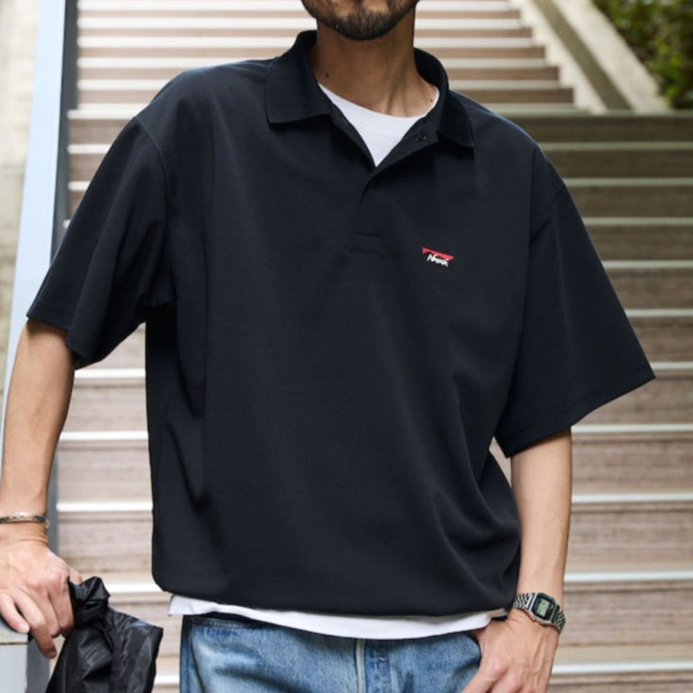 프릭스스토어 별주 난가 neo-PRO 릴렉스핏 스핀들 원포인트 로고 폴로 셔츠 3컬러 1027328800051