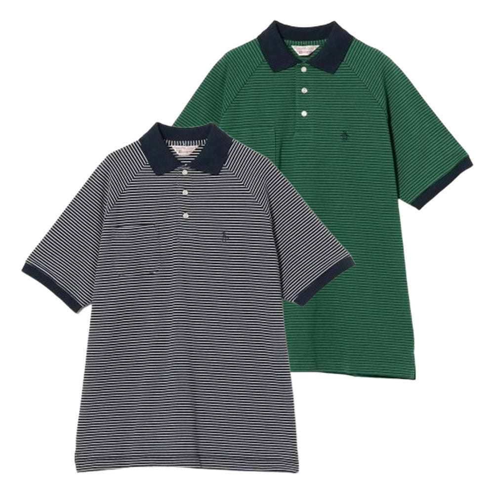 빔즈 플러스 별주 먼싱웨어 골프 폴로 셔츠 스트라이프 2컬러 38-02-0054-408