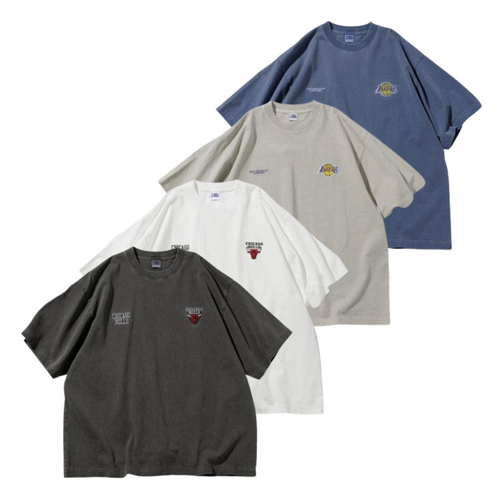 프릭스스토어 별주 NBA 더블 로고 반소매 티셔츠 4컬러 1026375200013