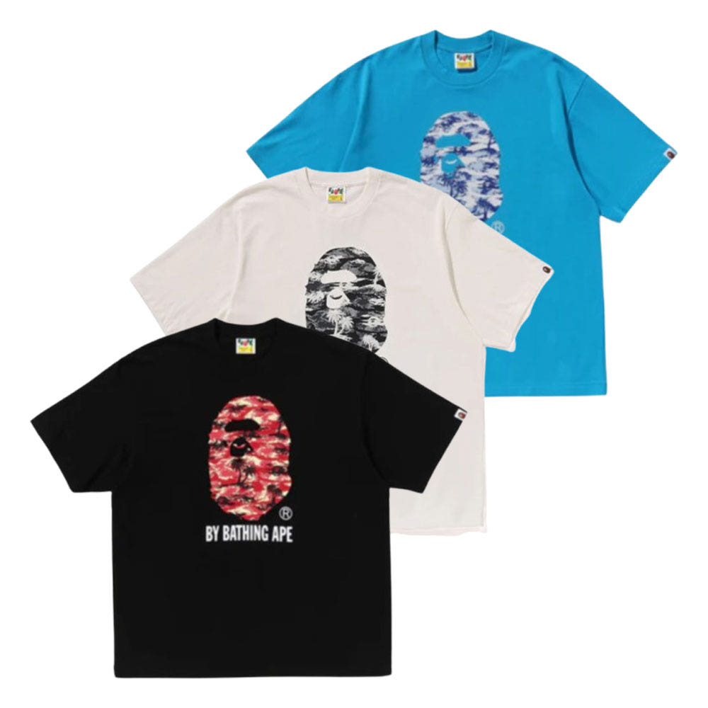 베이프 팜트리 카모 바이 베싱 에이프 릴렉스핏 티셔츠 3컬러 1L30110341