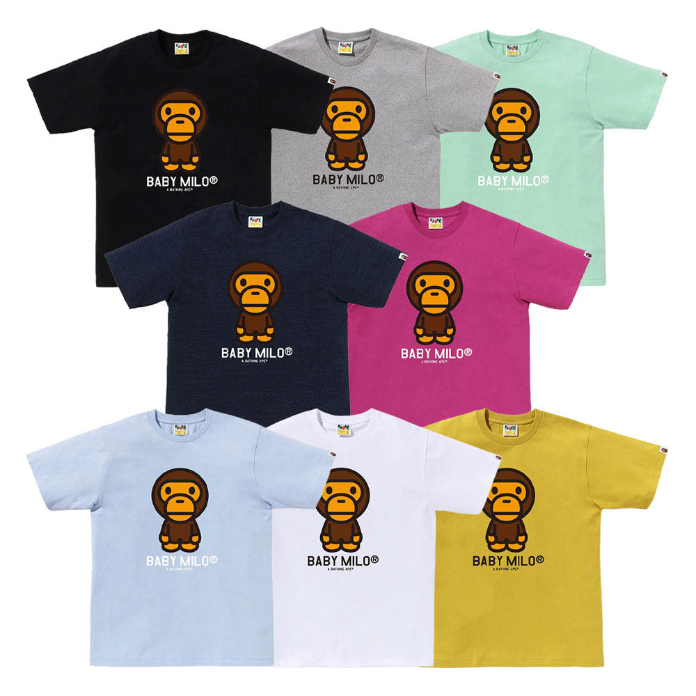 베이프 베이비 마일로 반팔 티셔츠 8컬러 2M30110001