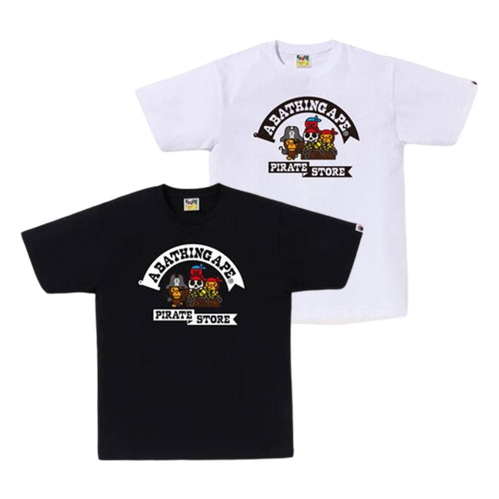 베이프 캡틴 마일로 트레져 티셔츠 2컬러 4L72110003