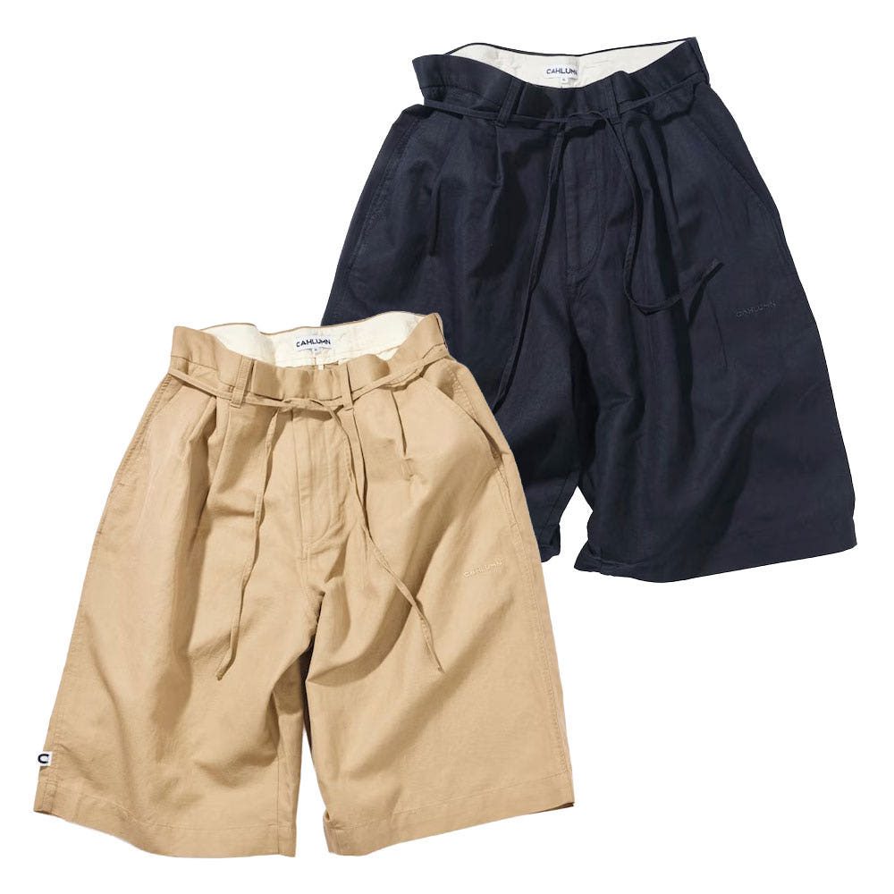 프릭스스토어 카우람 코튼 린넨 투턱 치노 쇼츠 팬츠 2컬러 1044390900018