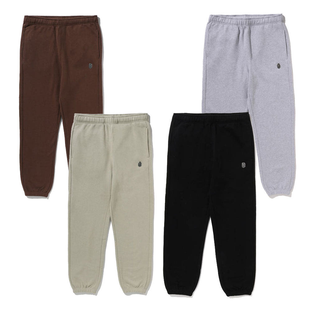 베이프 원포인트 레귤러핏 스웨트팬츠 4컬러 1L80152319