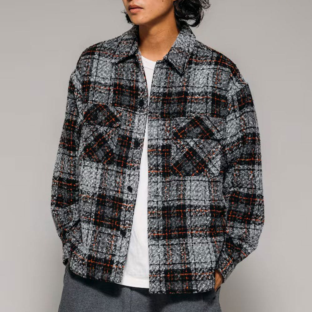 프릭스스토어 폴리트위드 CPO 체크 셔츠재킷 3컬러 1001248900763