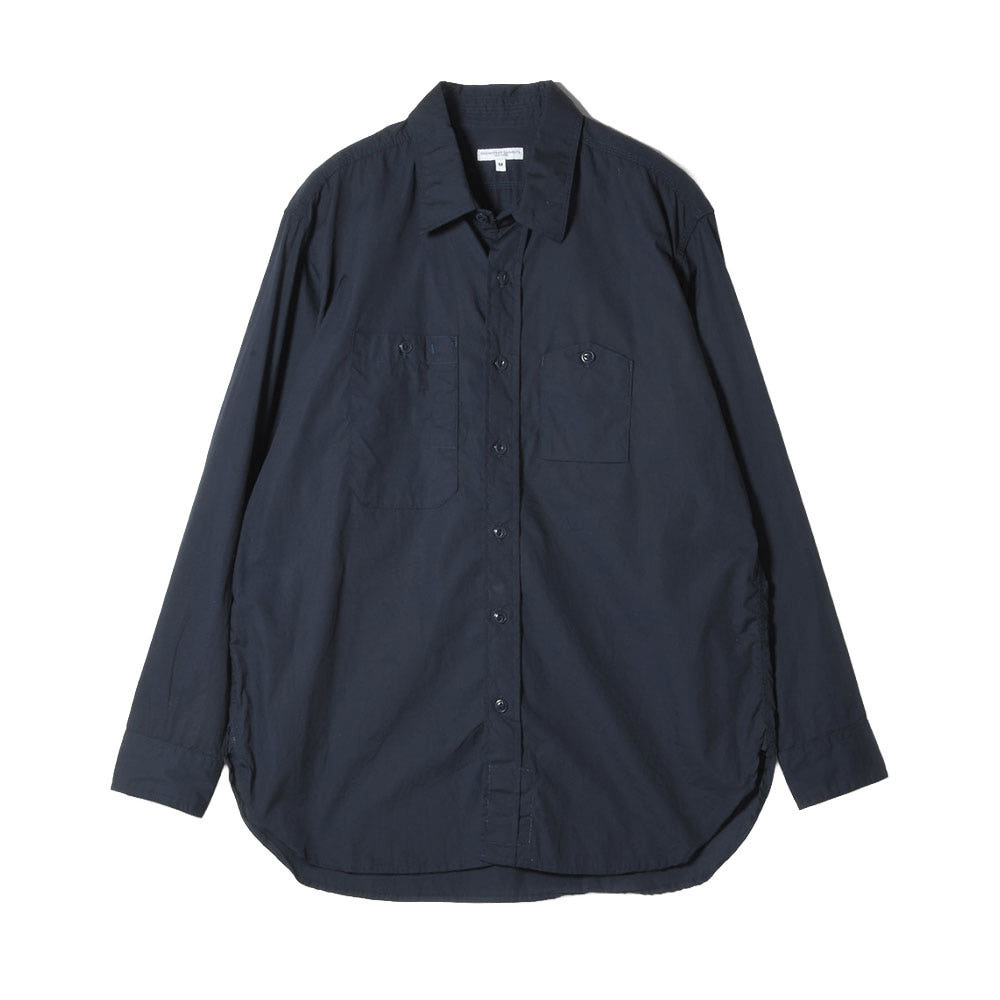 엔지니어드 가먼츠 워크셔츠 브로드클로스 다크네이비 SW022