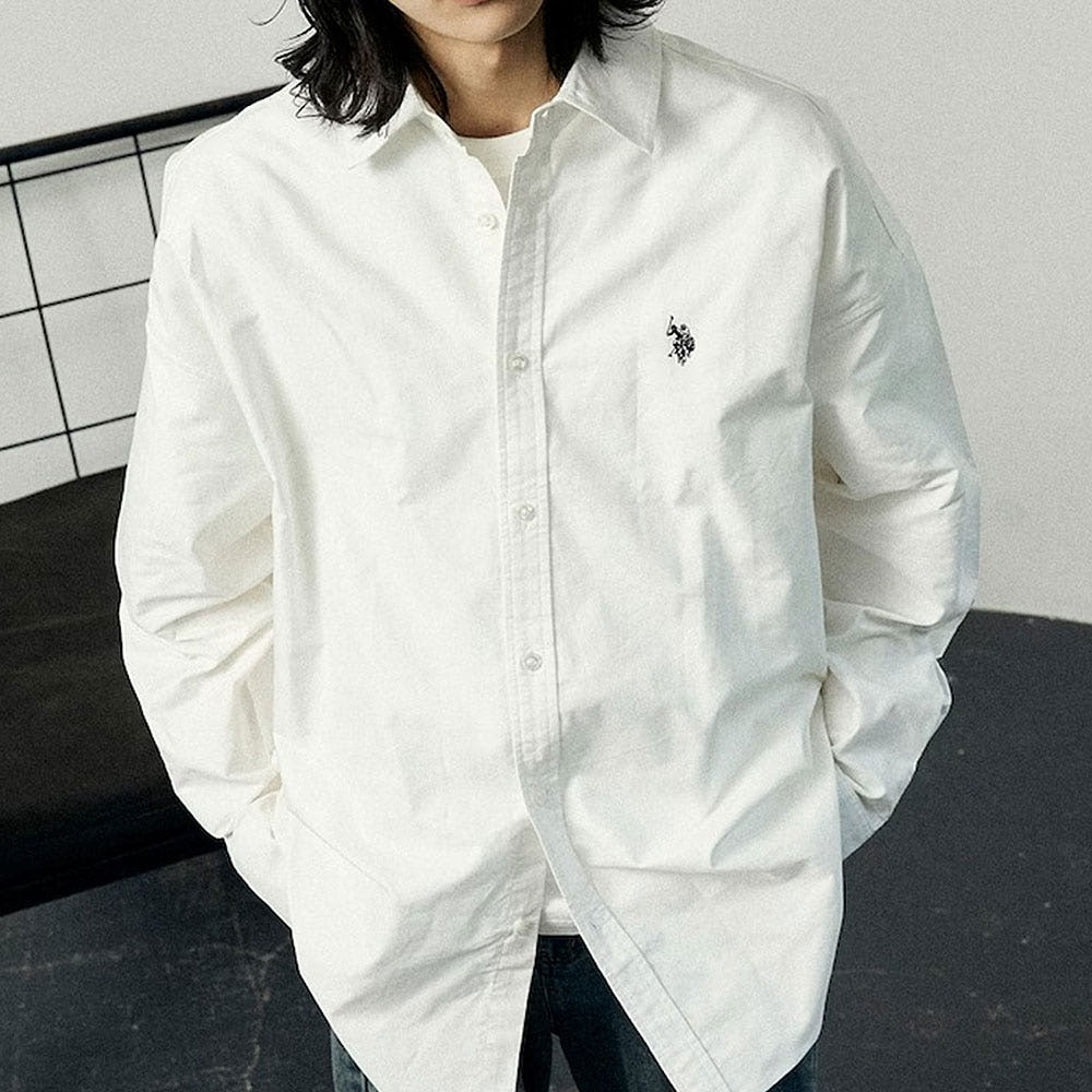 U.S. POLOASSN. 유에스폴로에센 별주 레귤러 컬러 옥스포드 셔츠 4컬러 3151291600012