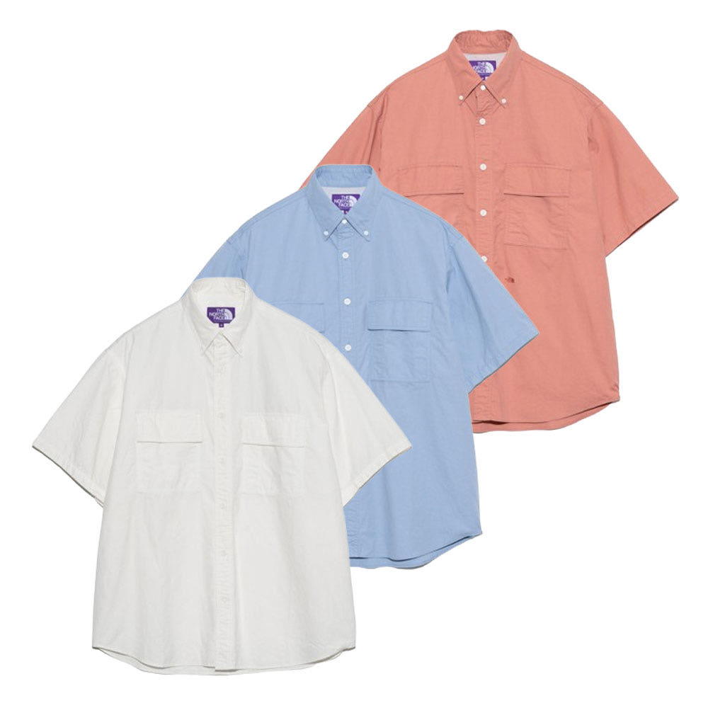 노스페이스 퍼플라벨 버튼 다운 필드 S/S 셔츠 3컬러 N25SG053