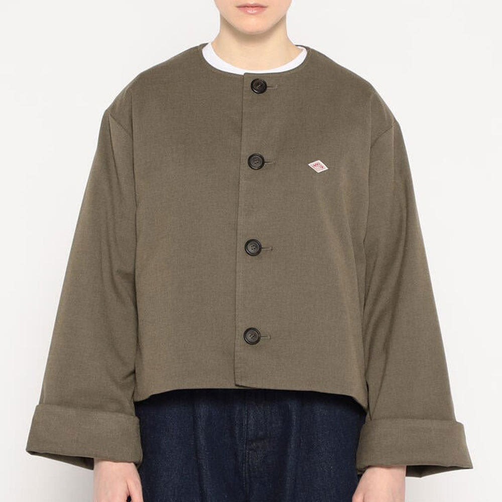 단톤 여성용 울 라이크 인슐레이션 카라리스 와이드 재킷 2컬러 DT-A0672 WLX DNB252L101-0007