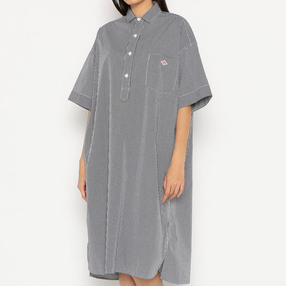 단톤 여성 코튼 팝린 풀오버 드레스 플레드 셔츠 3컬러 JD-3655 CPP DNB251L203-0002