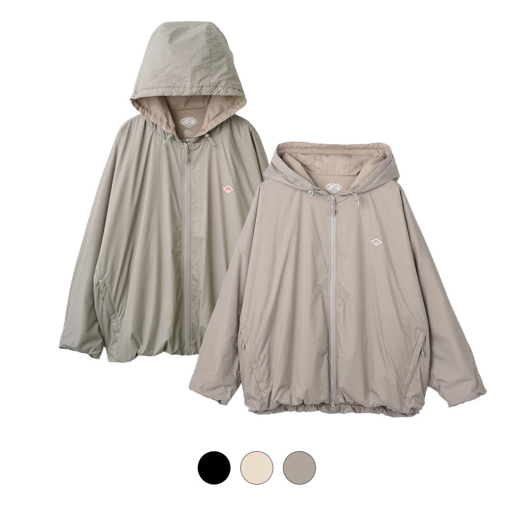 단톤 나일론 미니 립스탑 인설레이션 후드 재킷 DT-A0757 SNT DNB261L101-0003