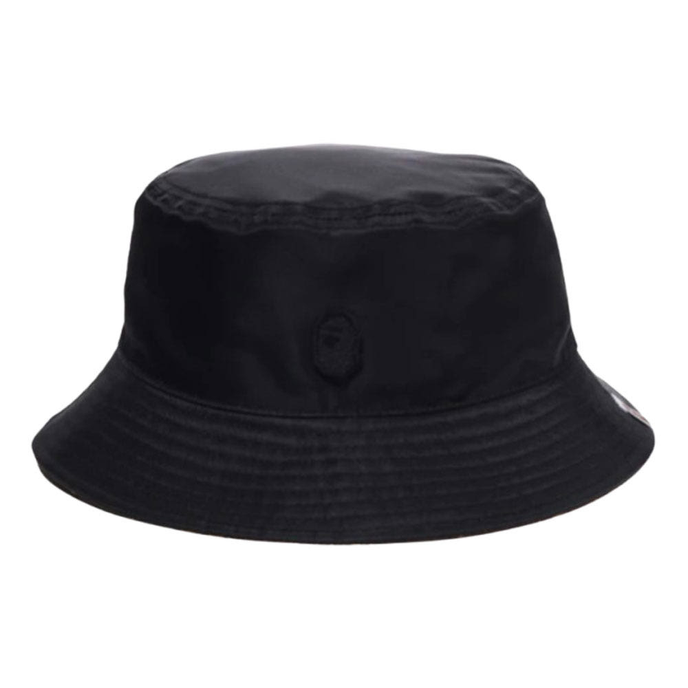 베이프 칼리지 모노그램 리버서블 버클 햇 모자 블랙 1L30181305