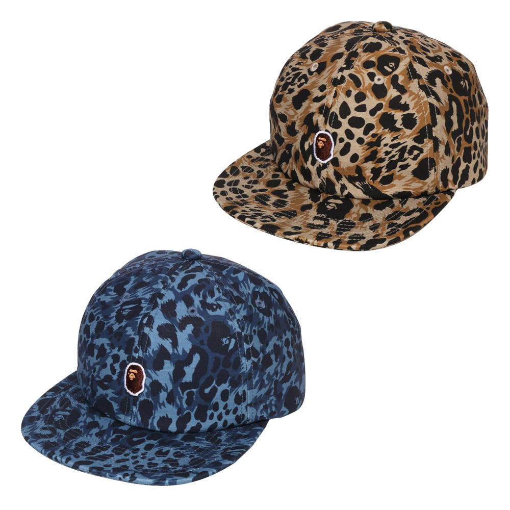 베이프 ABC 레오파드 패턴 원 포인트 캡 2컬러 1L80180004