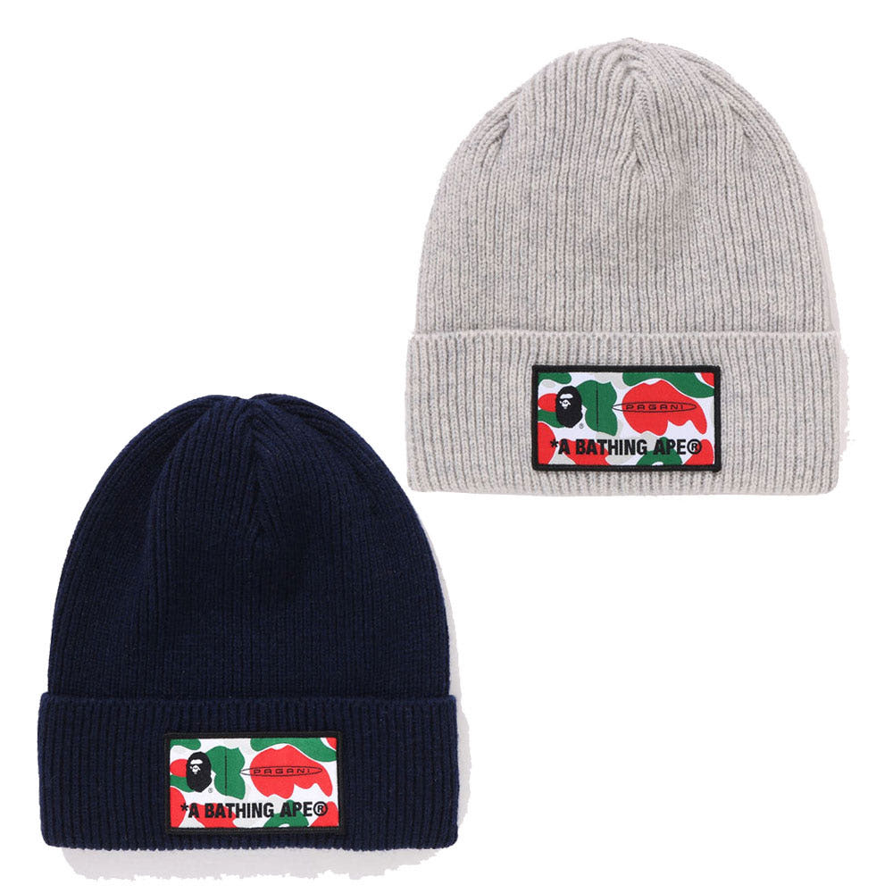 베이프 X 파가니 로고 비니 2컬러 1L23181901