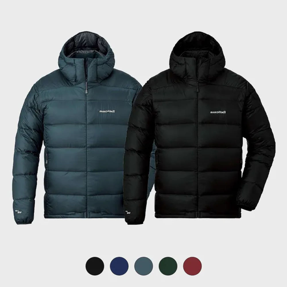 몽벨 라이트 알파인 다운 파카 패딩 5컬러 1101606