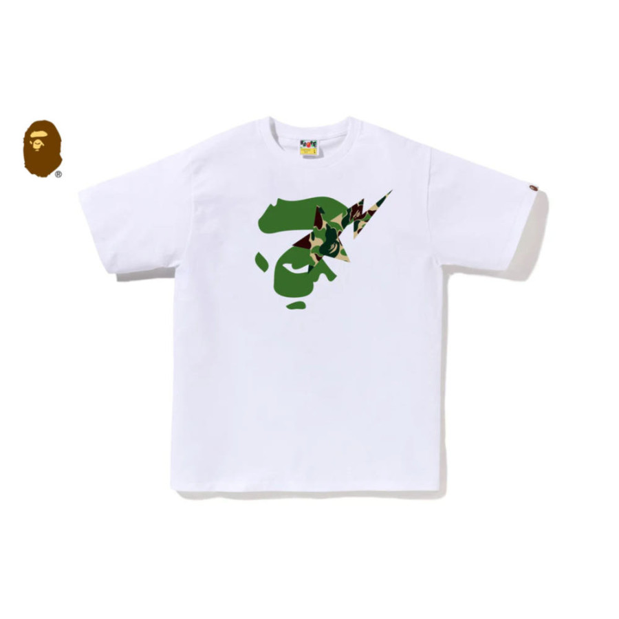 베이프 ABC 카모 에이프 페이스 스타 반팔티 6컬러 1L30110009