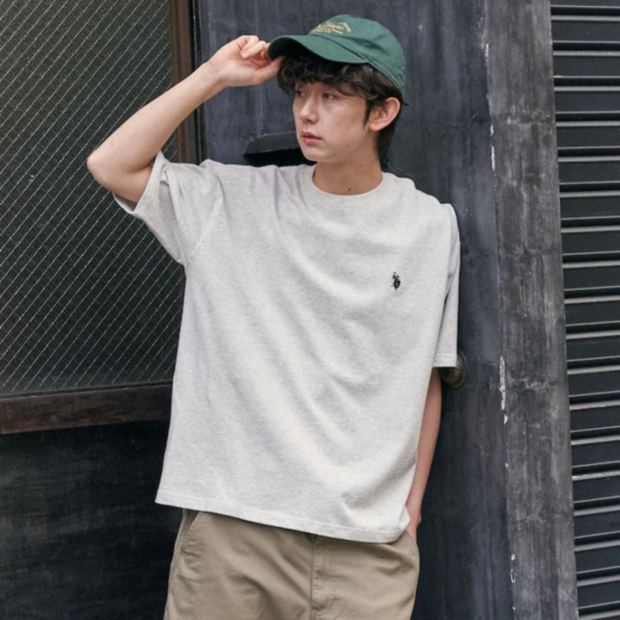 퍼블럭스 U.S. POLO ASSN. 유에스폴로에센 별주 원포인트 자수 티셔츠 5컬러 3127291600006