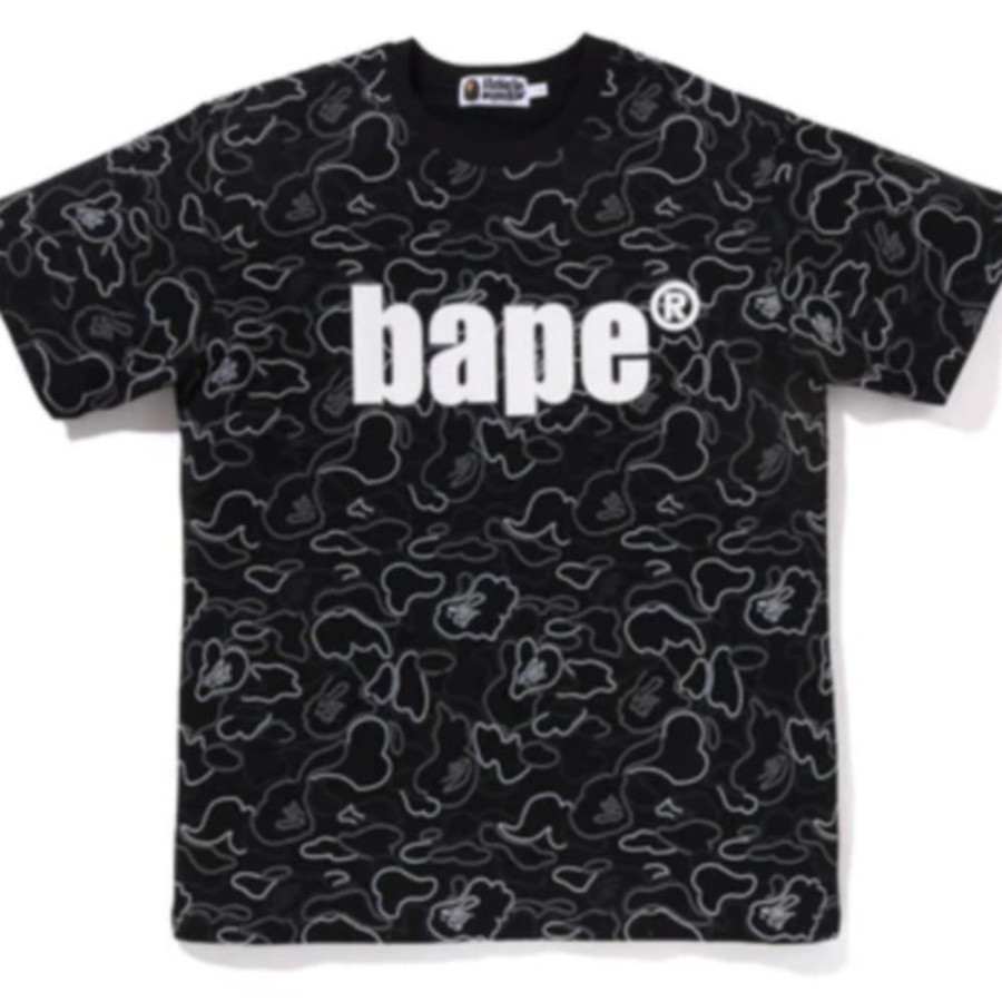 베이프 네온 카모 베이프 반팔 티셔츠 2컬러 1L30109013