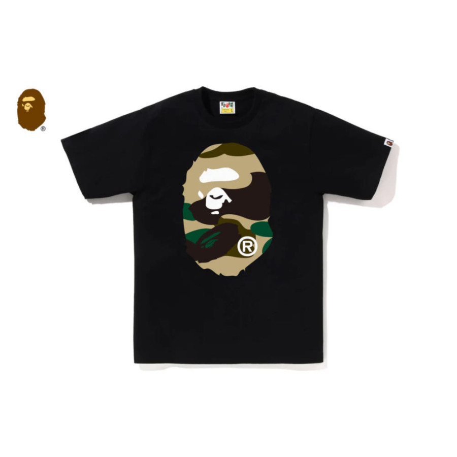 베이프 자이언트 1ST 카모 빅에이프 헤드 반팔티 6컬러 1L30110015