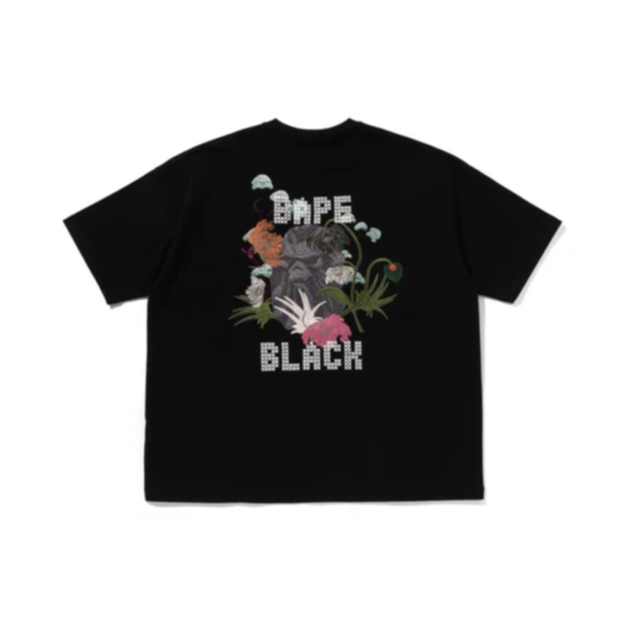 베이프 블랙 EMB 리조트 반팔티 2컬러 1L30109327