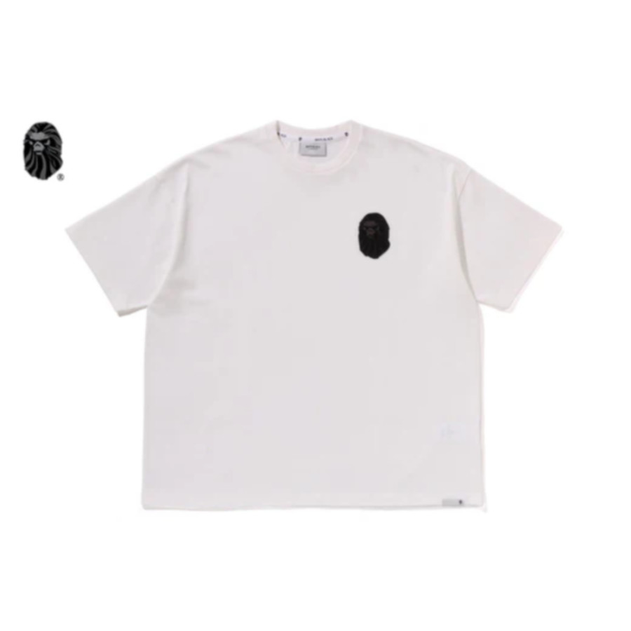 베이프 블랙 베이프 뱃지 로고 반팔티 2 2컬러 1L30109325