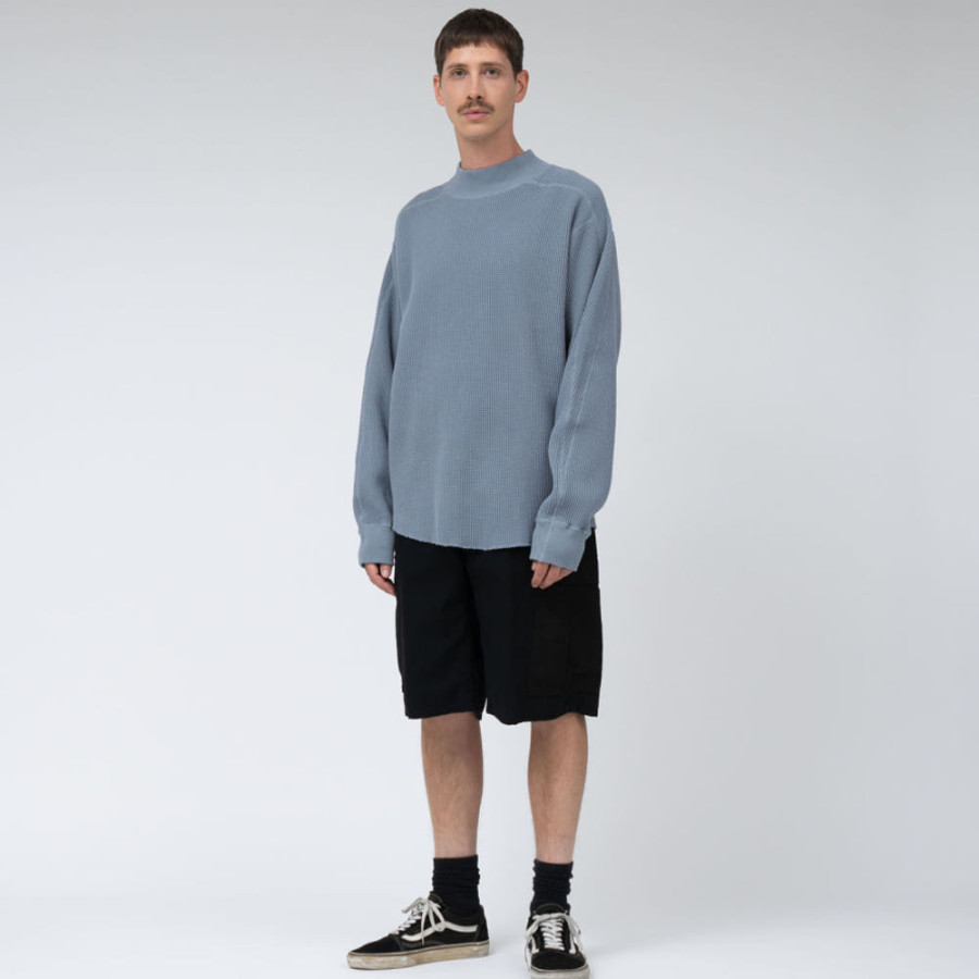 나나미카 모크넥 써멀 스웨트 티셔츠 3컬러 S25SH103