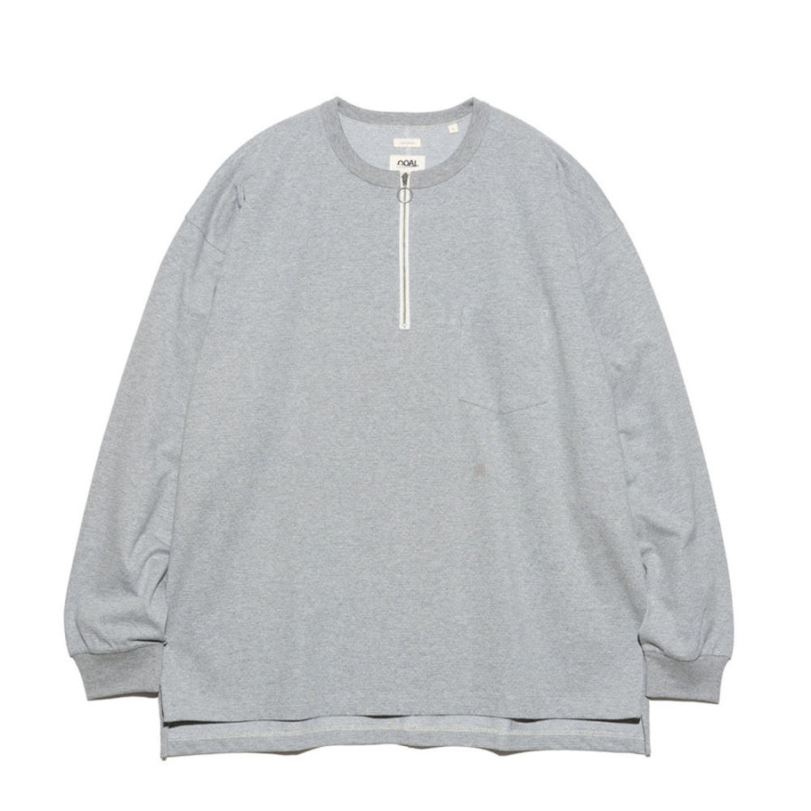 나나미카 하프 집업 L/S 티셔츠 3컬러 S25SH013