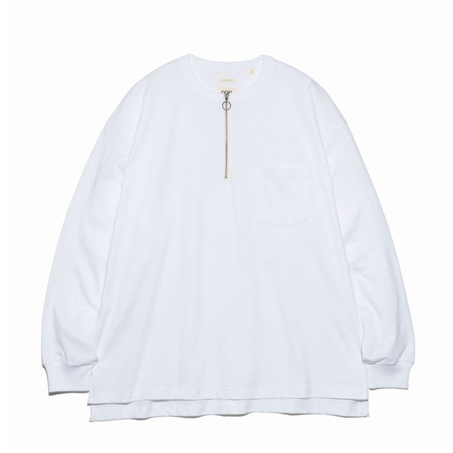 나나미카 하프 집업 L/S 티셔츠 3컬러 S25SH013