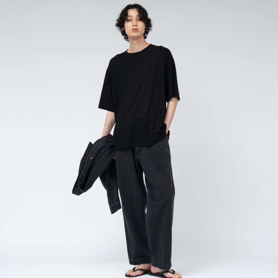 나나미카 울 크루넥 티셔츠 2컬러 S25SH099