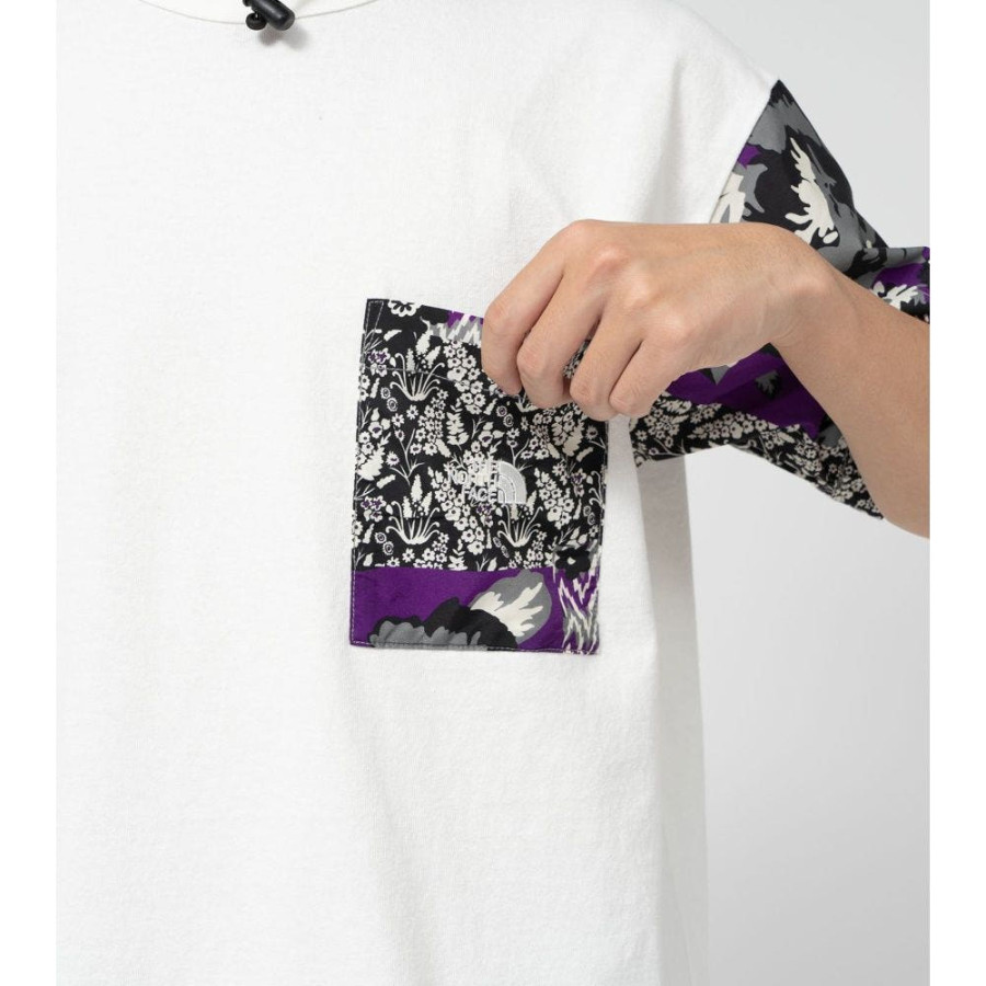 노스페이스 퍼플라벨 플라워 프린티드 필드 티셔츠 2컬러 N25SH071