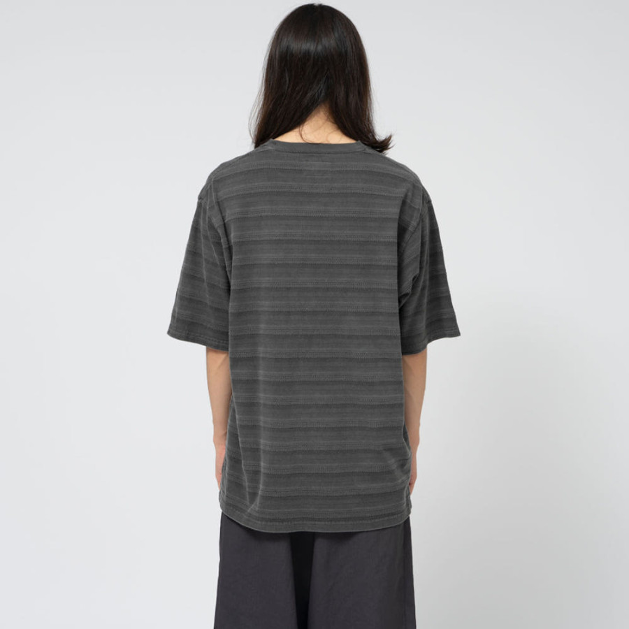 노스페이스 퍼플라벨 자카드 필드 티셔츠 2컬러 N25SH057