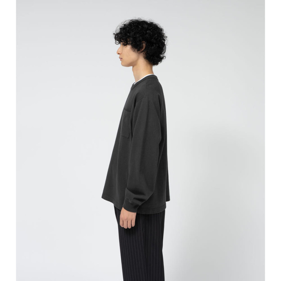 노스페이스 퍼플라벨 필드 롱 슬리브 포켓 티셔츠 3컬러 N25SH027