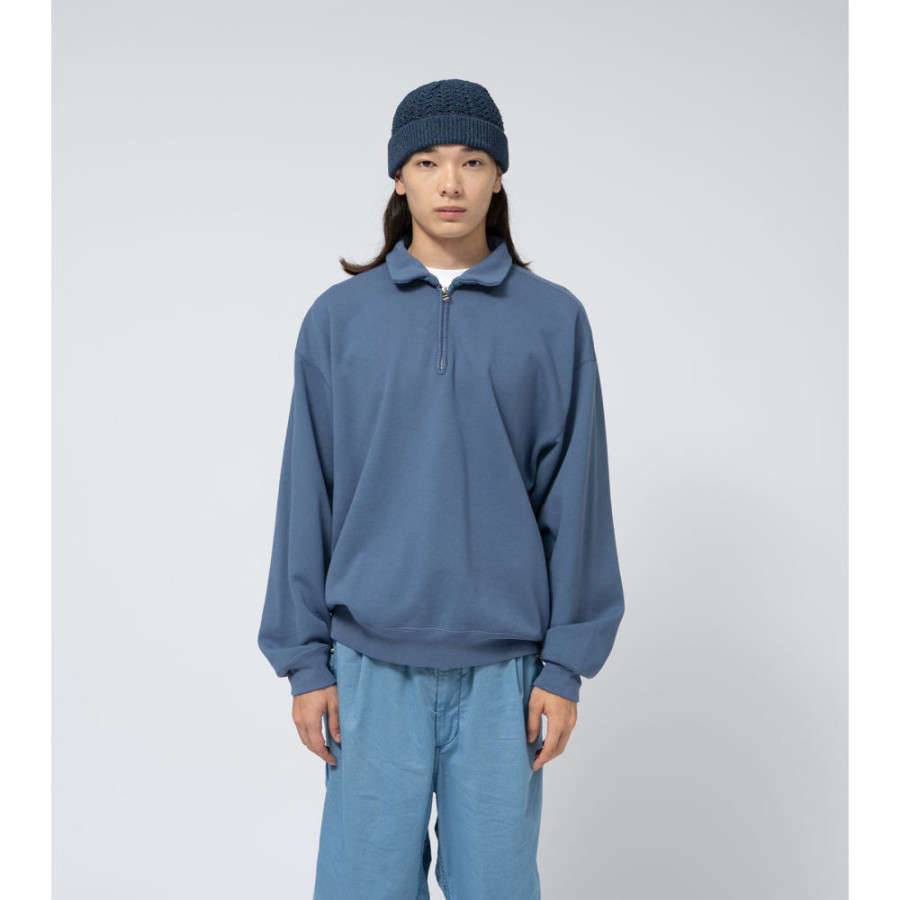 노스페이스 퍼플라벨 11oz 하프 집 스웻셔츠 3컬러 N25SH010