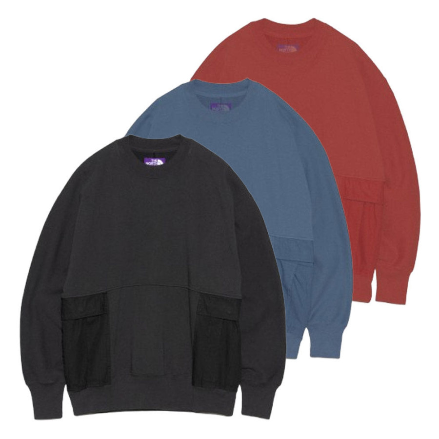 노스페이스 퍼플라벨 11oz 크루넥 스웻셔츠 3컬러 N25SH009