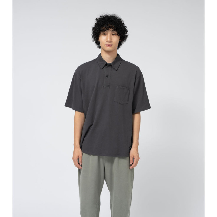 노스페이스 퍼플라벨 모스 스티치 필드 빅 폴로 티셔츠 3컬러 N25SH091