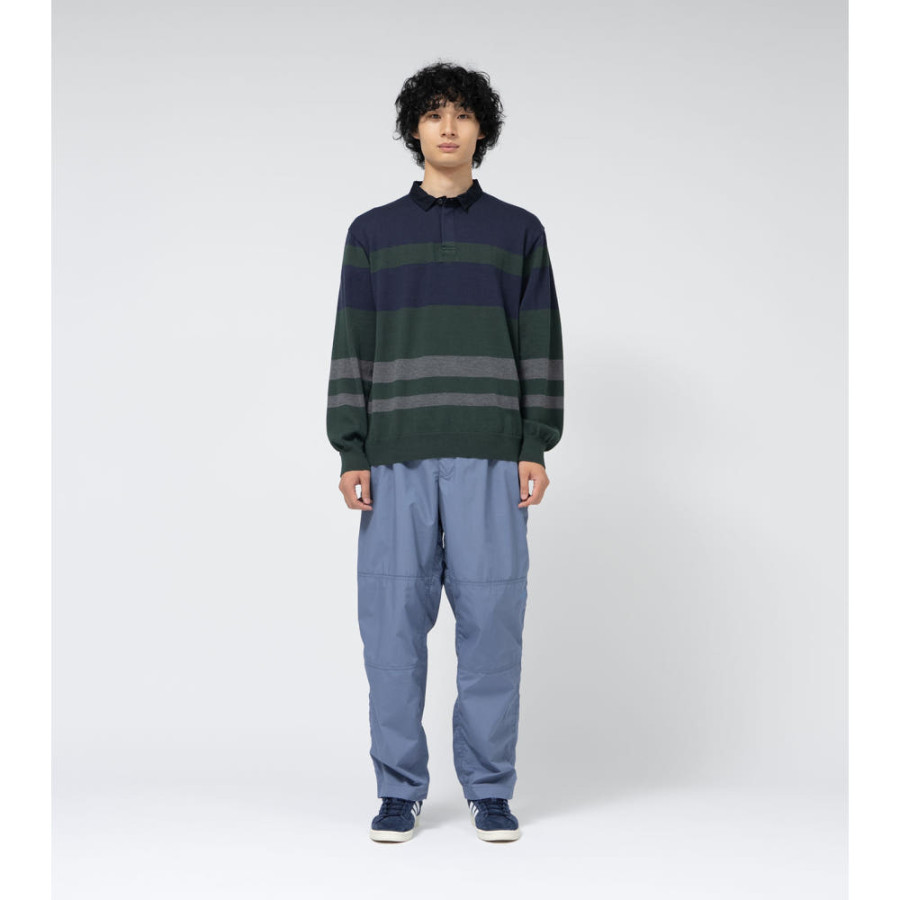 노스페이스 퍼플라벨 필드 니트 럭비셔츠 2컬러 N25SJ025