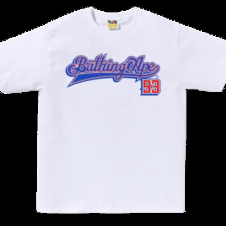 베이프 베이스볼 로고 티셔츠 2컬러 1L30110056