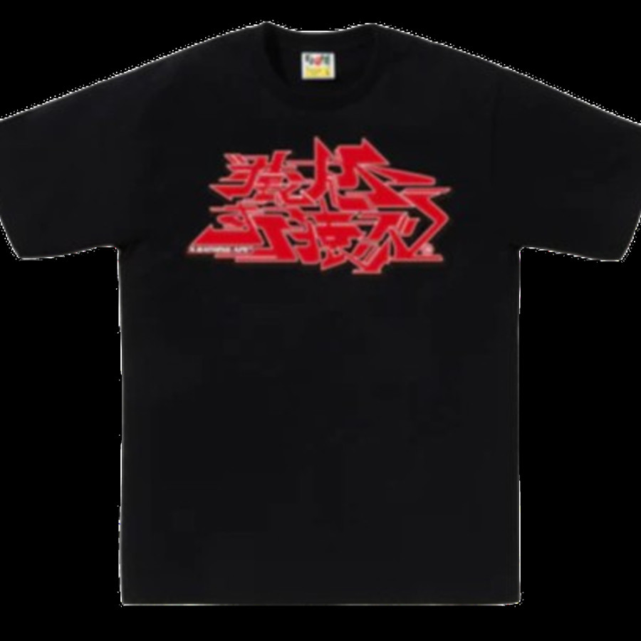 베이프 ASNKA 칸지 그래피티 로고 티셔츠 4컬러 1L30110054