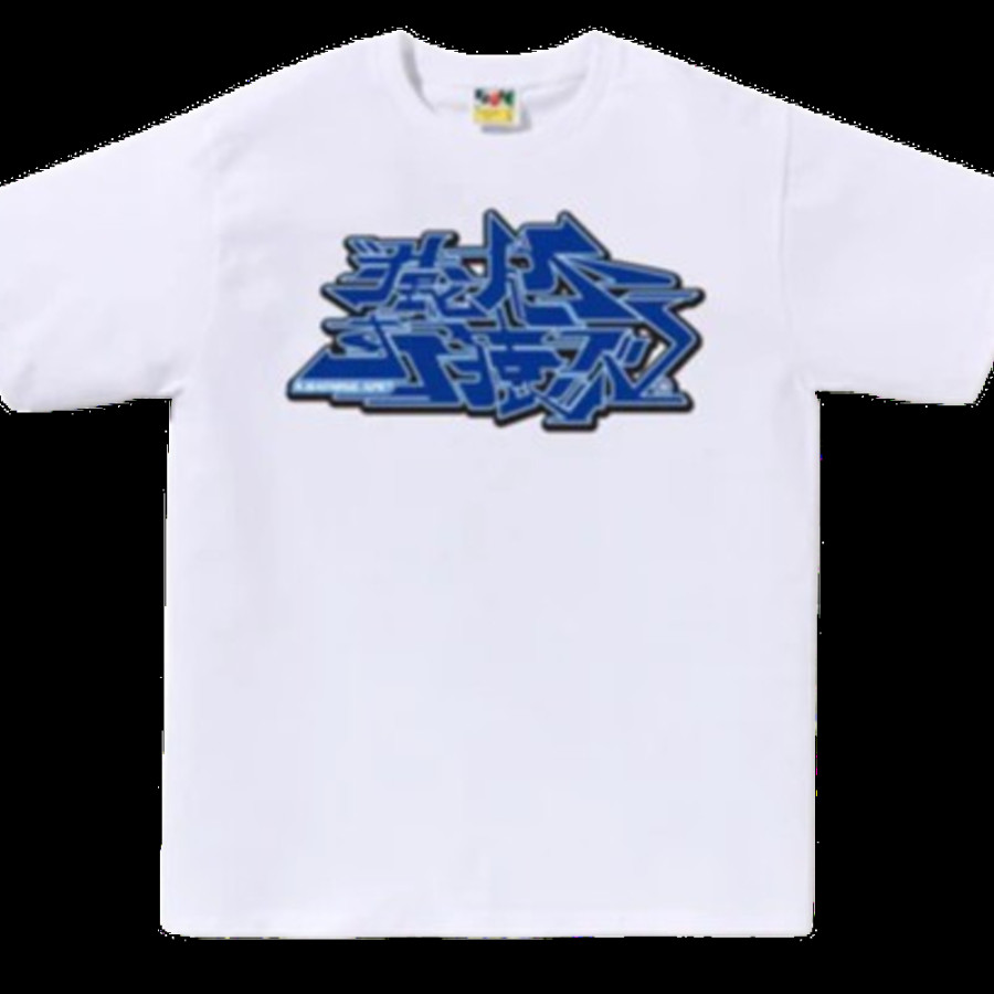 베이프 ASNKA 칸지 그래피티 로고 티셔츠 4컬러 1L30110054