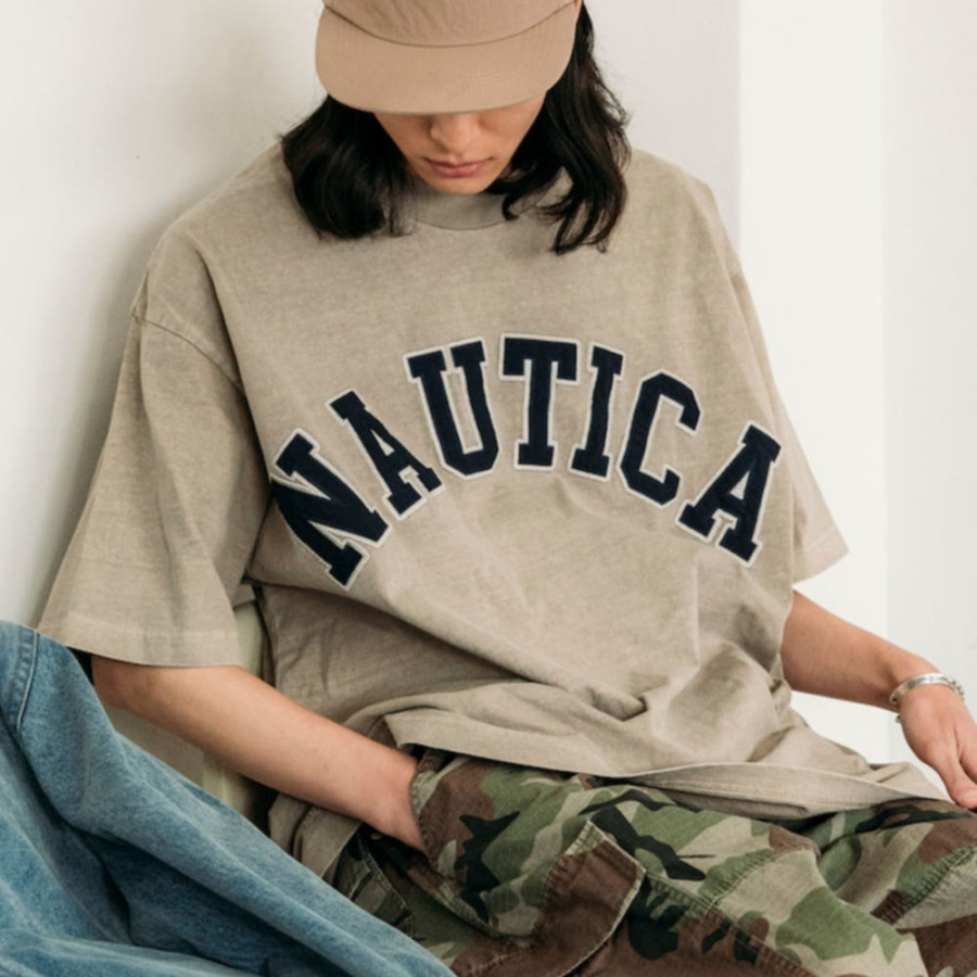 프릭스스토어 노티카 피그먼트 다이드 아치 로고 S/S 반팔티 4컬러 1026207500188