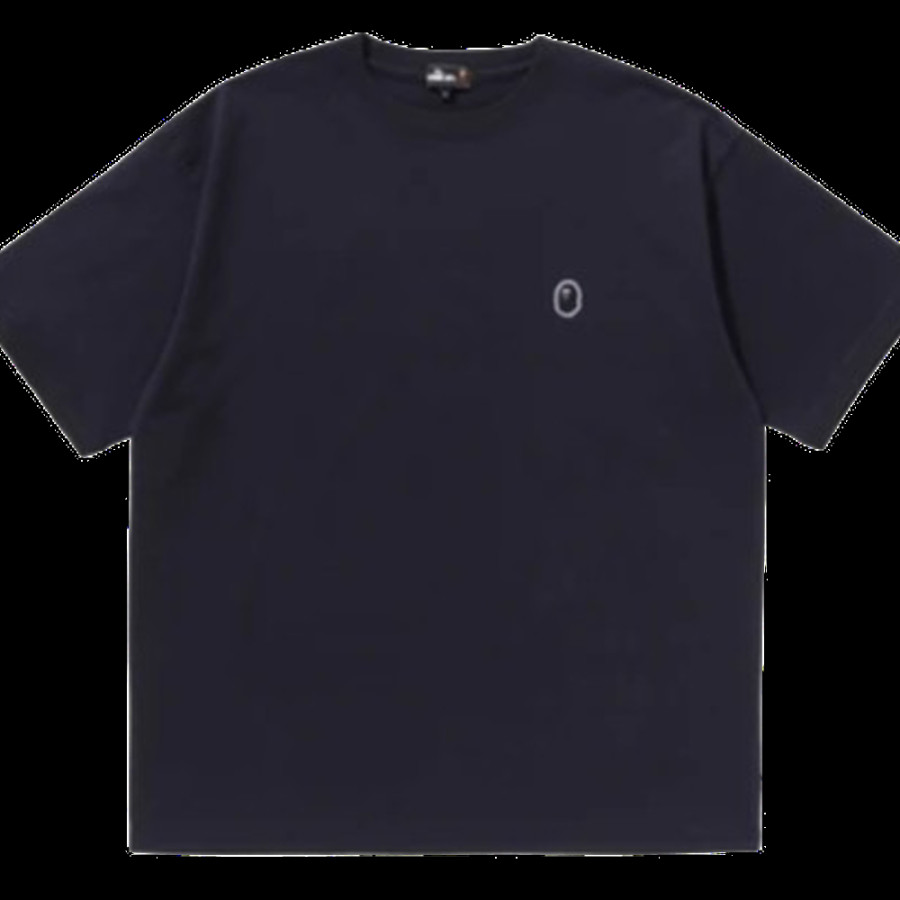 베이프 원포인트 베이직 티셔츠 2컬러 7L30110302