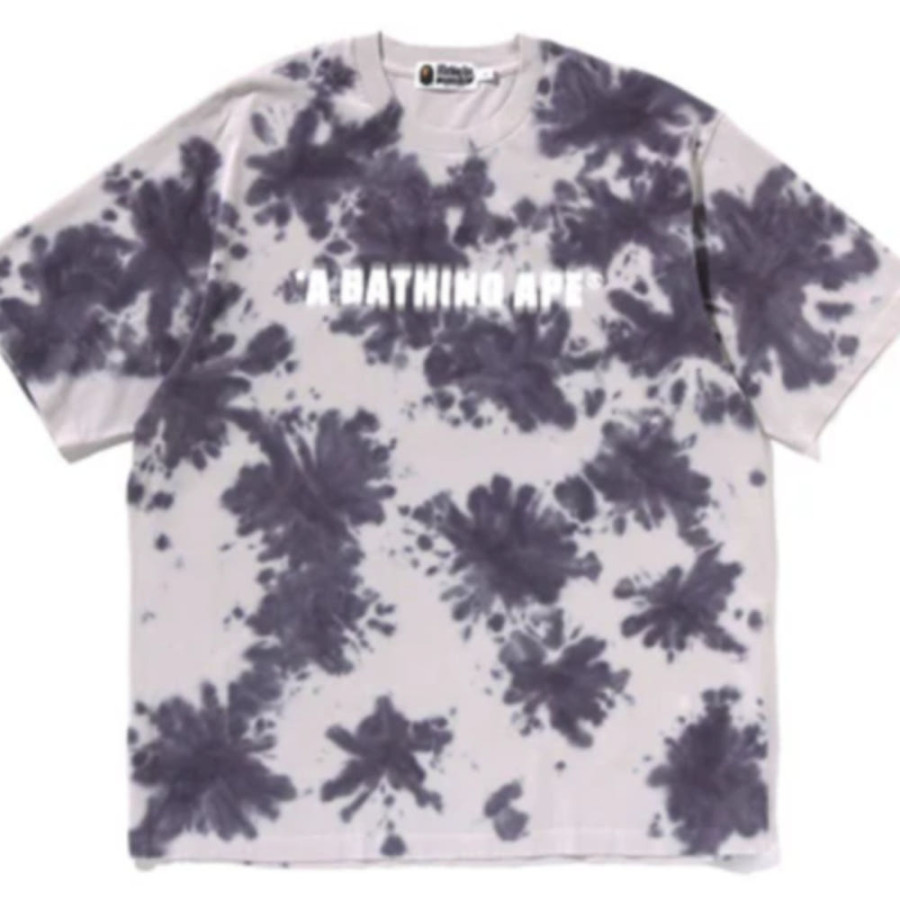 베이프 디스트로이드 블리치 로고 릴렉스 핏 티셔츠 3컬러 1L30109333