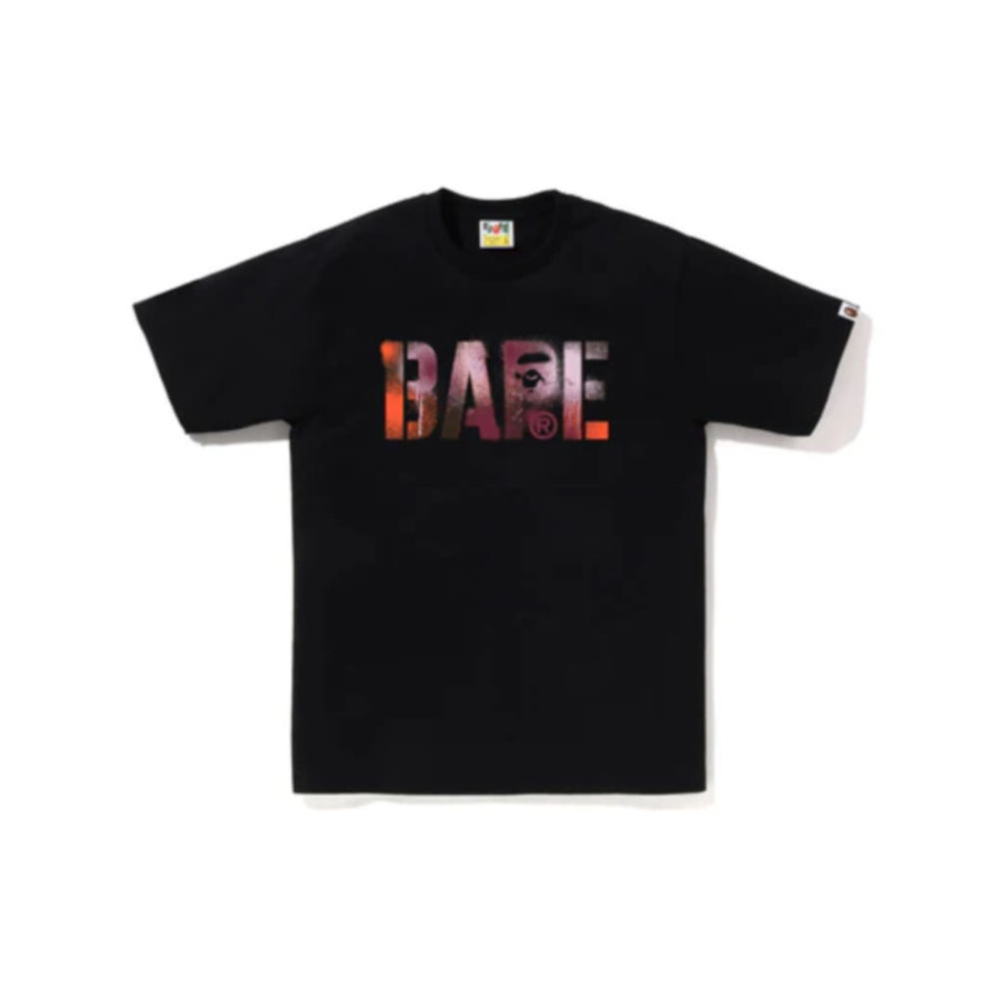 베이프 맵 카모 스텐실 베이프 로고 반팔티 6컬러 1L30110024