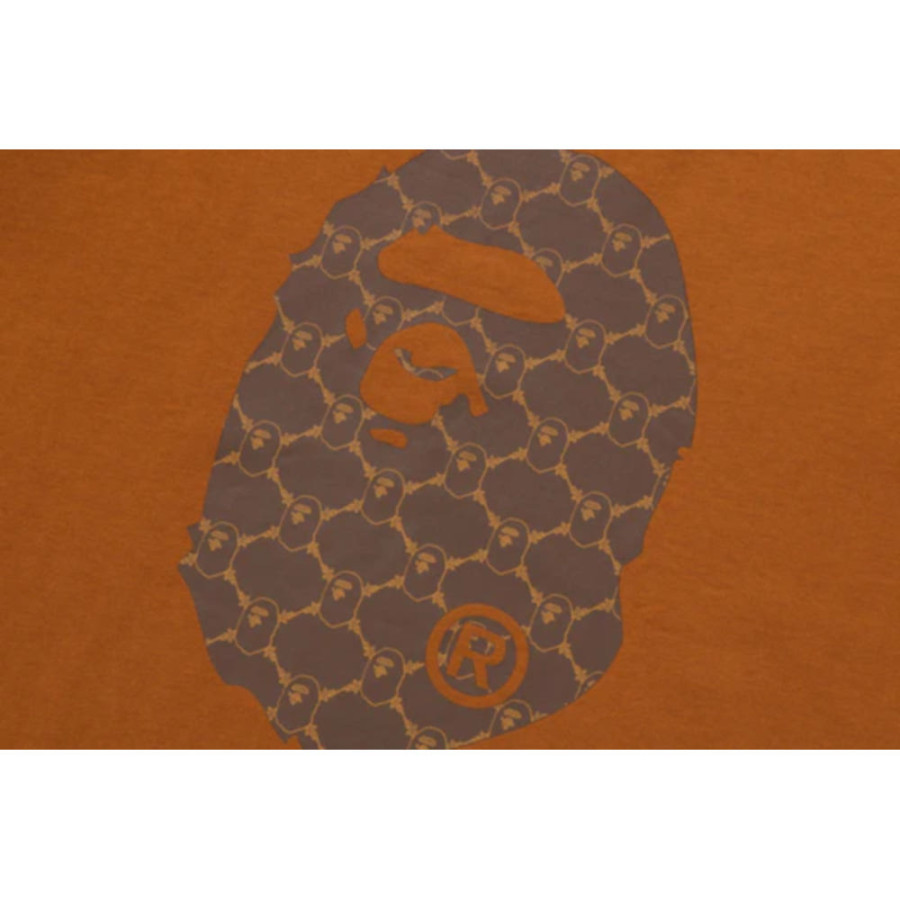 베이프 컬리지 모노그램 에이프 헤드 릴렉스핏 반팔티 3컬러 1L30110334